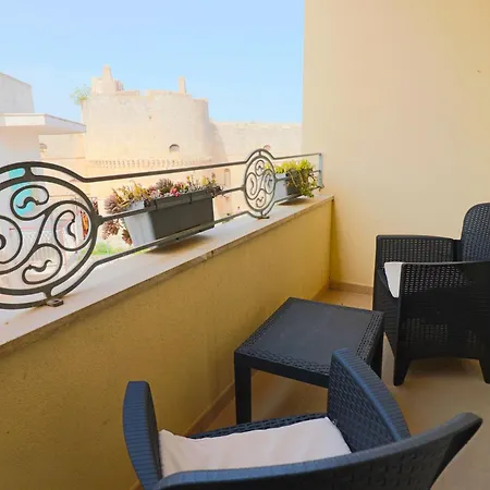 Vista Castello A Centro Feriehus Otranto